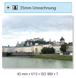 35mm, Brennweite, Blende, ISO, Cropfaktor